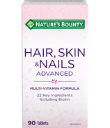 Nature's Bounty cheveux, peau et ongles formule avancée