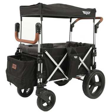 Buy Keenz 7S 2.0 Ultimate Adventure 2 Passenger Stroller Wagon Black at