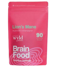 Stay Wyld Mushroom Brain Food Lion's Mane