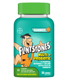 Flintstones Vitamins Kids Multi + Probiotic Gummies Orange