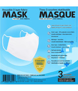 Sequence Health Ltd. Masque pour enfants blanc