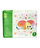 babyganics Couches Skin Love ultra-absorbantes, taille 1