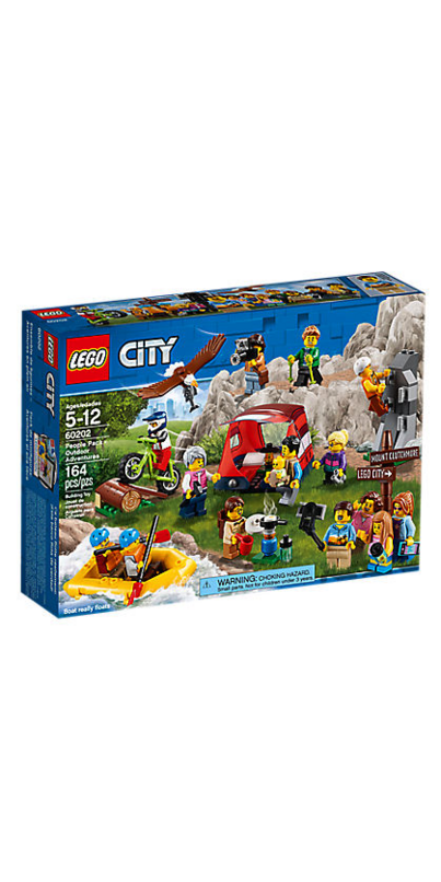 .com: LEGO Outdoor Adventure Minifigure - Camper Boy Child