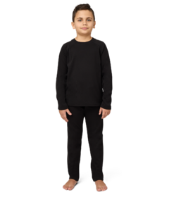Kombi Junior B3 Thermal Velvet Fleece Base Set Black