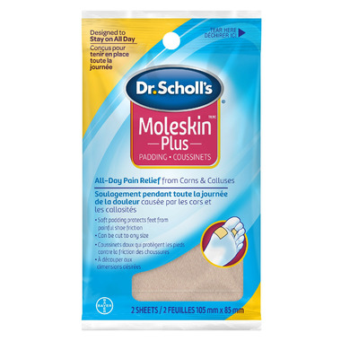 Dr. Scholl\'s Moleskin Plus Padding Dr. Scholl\'s Moleskin Plus Padding