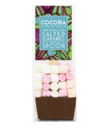 Cocoba Marshmallow Salted Caramel Hot Chocolate Spoon