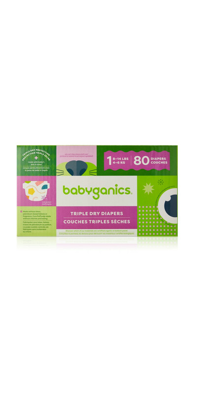 Babyganics deals size 4