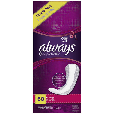 Always Xtra Protection Extra Long Liners Always Xtra Protection Extra Long Liners