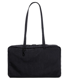 image of BAGGU Medium Nylon Bowler Bag Black with sku:320547