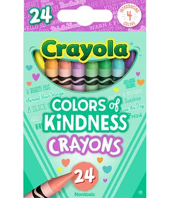 Crayola 24 Colours of Kindness Crayons
