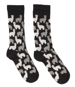 Pokoloko Alpaca Socks Herd Black