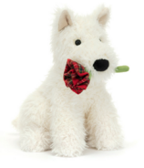 Jellycat Munro Scottie Dog 'Love You'