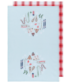 Now Designs By Danica Tea Towel Set Alpine Adventure