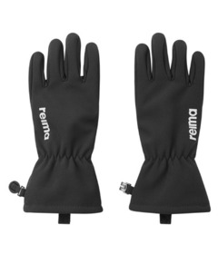 reima Tehden Softshell Gloves Black