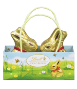 Lindt Gold Bunny 2 lapins qui s'embrassent