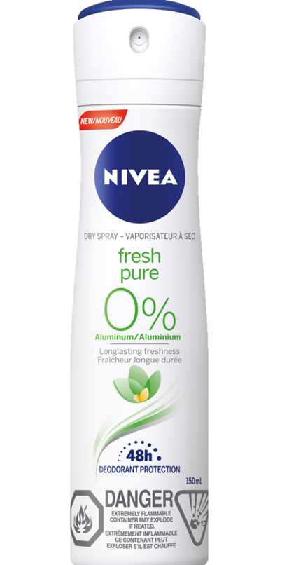 NIVEA Deo Fresh Natural 0% Aluminium – Für Ein Frisches Gefühl Ohne Aluminiumsalze