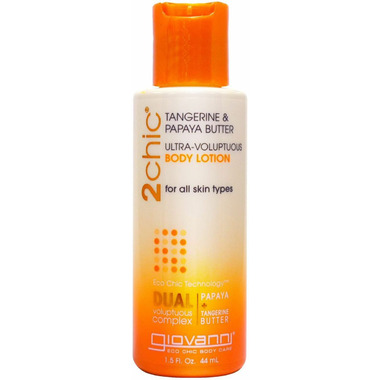 Giovanni 2chic Tangerine & Papaya Ultra-Voluptuous Body Lotion Travel Size Giovanni 2chic Tangerine & Papaya Ultra-Voluptuous Body Lotion Travel Size