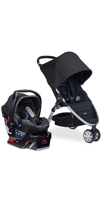 Britax B Agile B Safe 35 Elite Travel System Domino