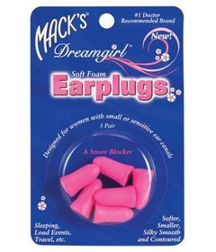 Mack's Dreamgirl Soft Foam Earplugs