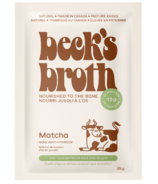 Beck's Broth Bone Broth Matcha Powder