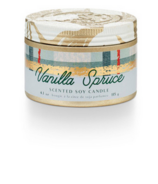 Illume Small Tin Candle Vanilla Spruce