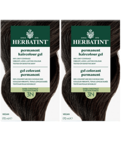 Herbatint 3N Dark Chestnut Permanent Hair Colour Bundle