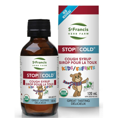 St. Francis Herb Farm STOPITCOLD Cough Syrup for Kids St. Francis Herb Farm STOPITCOLD Cough Syrup for Kids