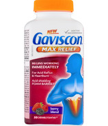 Comprimés de Gaviscon soulagement maximum aux baies rouges