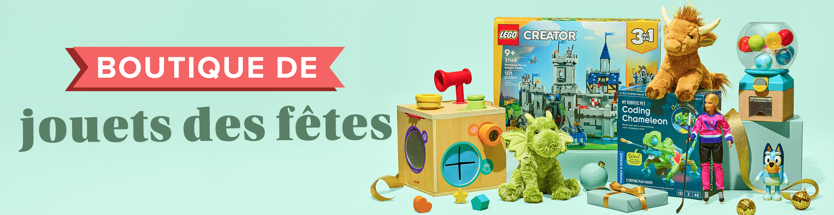 Boutique de jouets des Fêtes