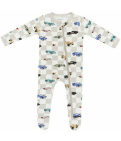 Kyte BABY Zippered Footie Hot Wheels Fast and Fierce
