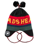 Headster Kids Flappy Toque Black