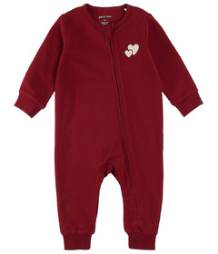 petit lem Mon Amour Scarlet Playsuit Red Burgundy