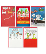 Assortiment de cartes de Noël amusantes Hallmark Shoebox