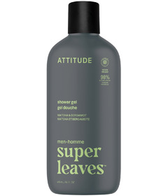 ATTITUDE Super Leaves Men Shower Gel Matcha & Bergamot