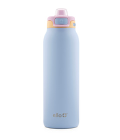 Ello Pop & Fill Stainless Water Bottle Coastal Sunrise