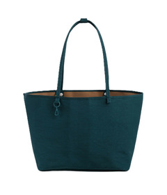 BAGGU Large Nylon Reversible Tote Deep Sea Mix