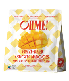 image of OHME! Freeze-Dried (Sliced) Mangoes with sku:338407