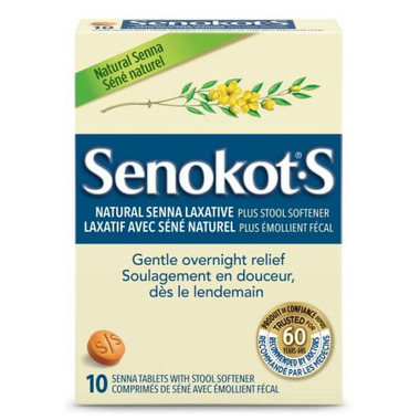 Senokot S Natural Source Laxative plus Softener Senokot S Natural Source Laxative plus Softener