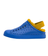Native Shoes Kids Jefferson Cozy Clogs UV Blue & Spicy Yellow
