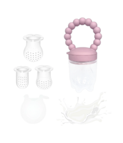 Baby Bliss Food Feeder Dusty Pink
