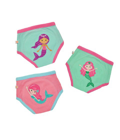 ZOOCCHINI Organic Potty Training Pants Pack Mermaids