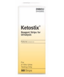 Ketostix Reagent Strips for Urinalysis
