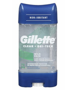 image of Gillette Clear Gel Antipespirant Deodorant Wild Rain with sku:274782