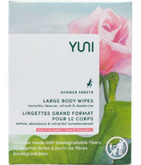 Yuni Beauty Shower Sheets Rose & Cucumber