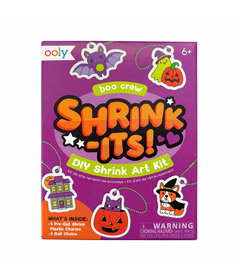 Ooly Mini Shrink-Its! D.I.Y. Shrink Art Kit Boo Crew