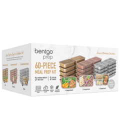 Bentgo Prep 60-Piece Meal Prep Kit Gleam Metallics