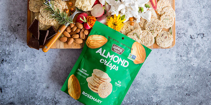 almond crisps rosemary bag