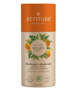 ATTITUDE Super Leaves déodorant naturel sans plastique aux feuilles d'oranger