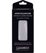 Giovanni Satin Pillowcase Elegant Silver