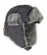 Calikids Aviator Hat Ultimate Cold Protection Charcoal
